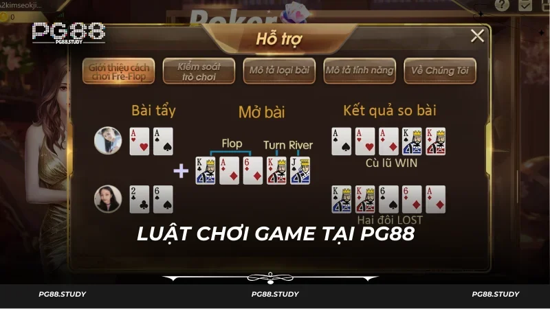 Game bài này tại PG88 có luật chơi chiến thuật cao