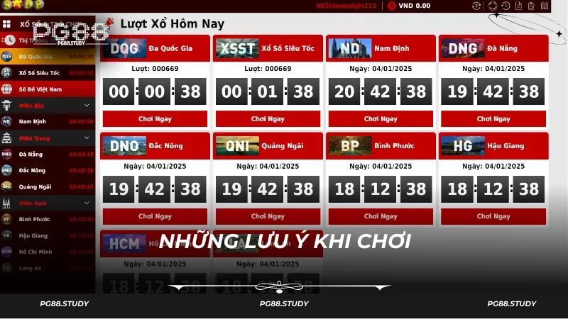 GPI VIET LOTTERY của PG88 có nhiều tính năng