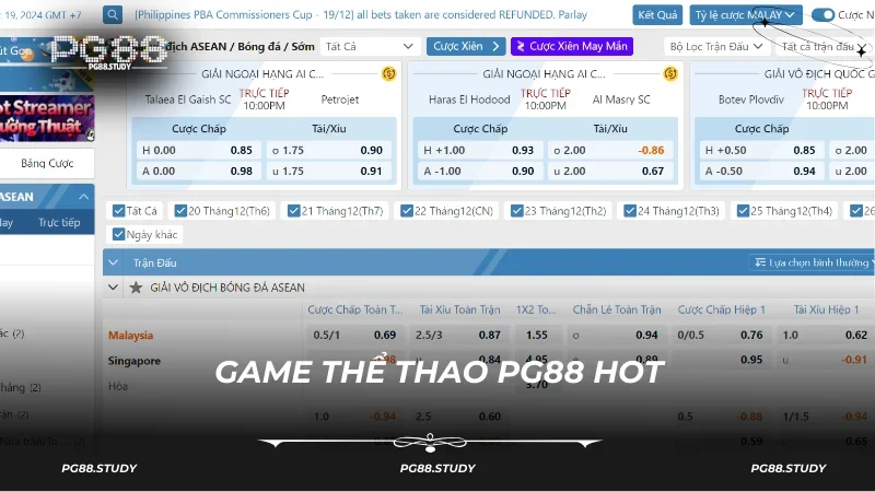 Đi tìm lời giải cho những thắc mắc về thể thao tại PG88