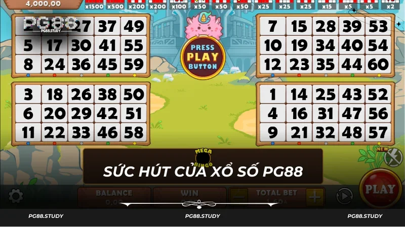 Nhờ vào nhiều ưu điểm mà Xổ số PG88 siêu hot